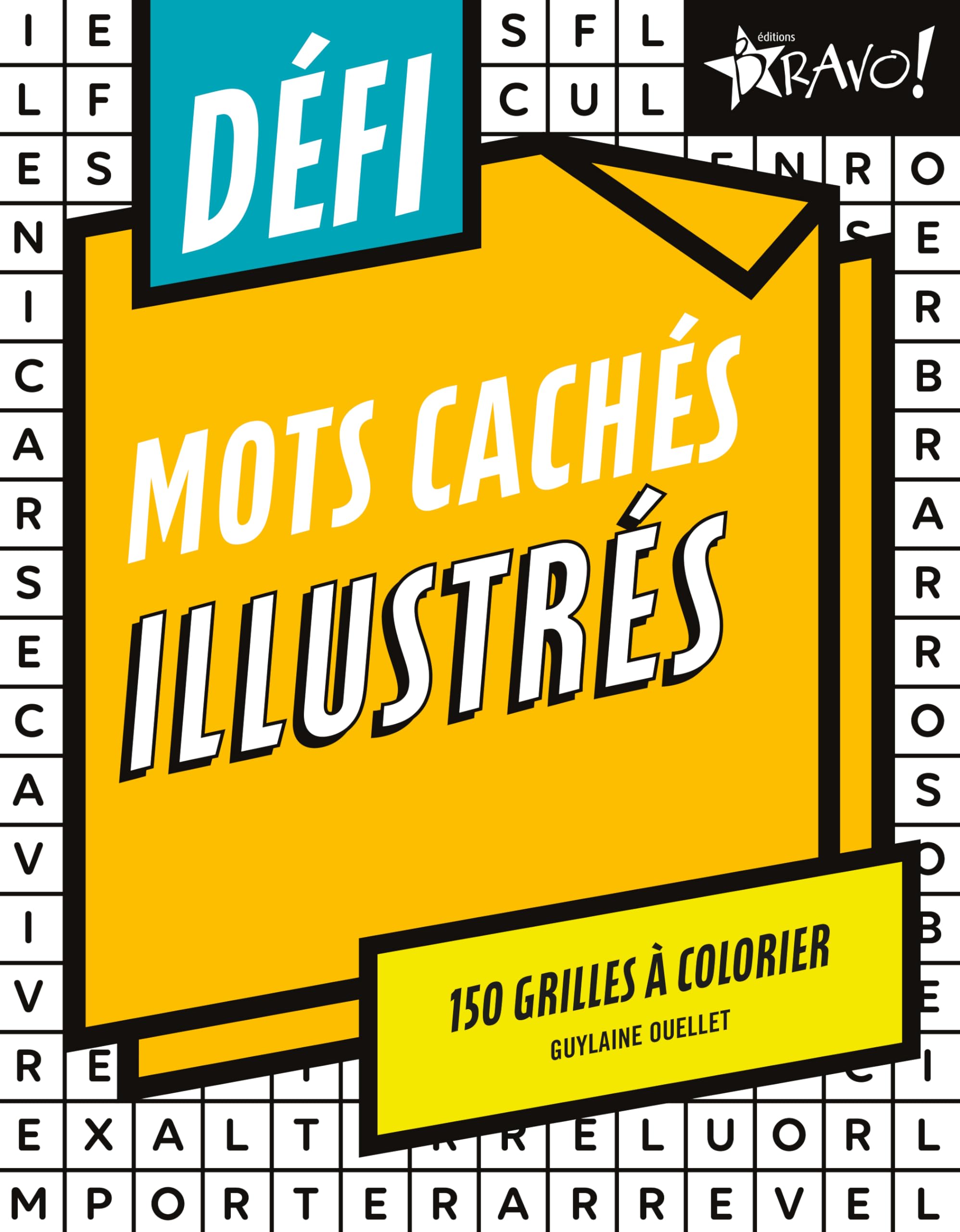 Défi - Mots cachés illustrés: 150 grilles à colorier book