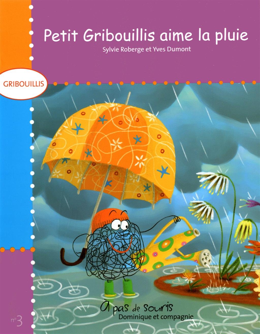 Petit gribouillis aime la pluie book