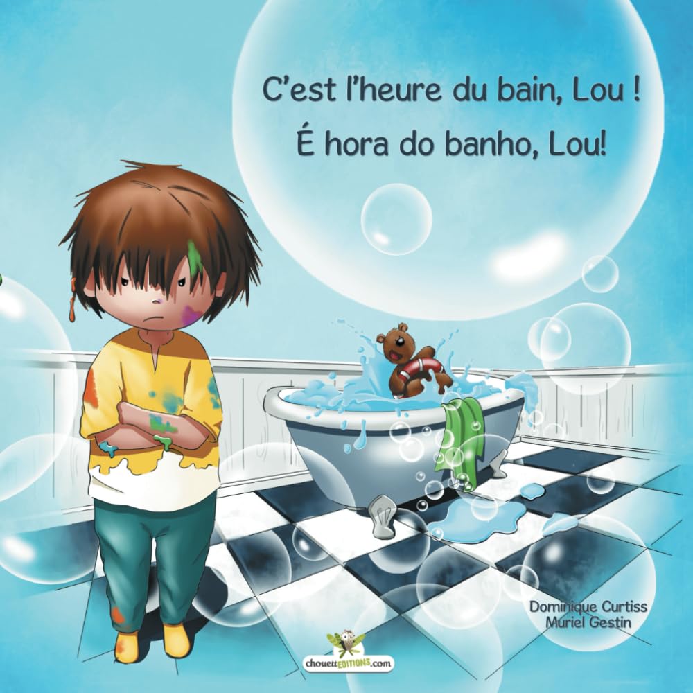 C'est l'heure du bain, Lou ! - É hora do banho, Lou! book