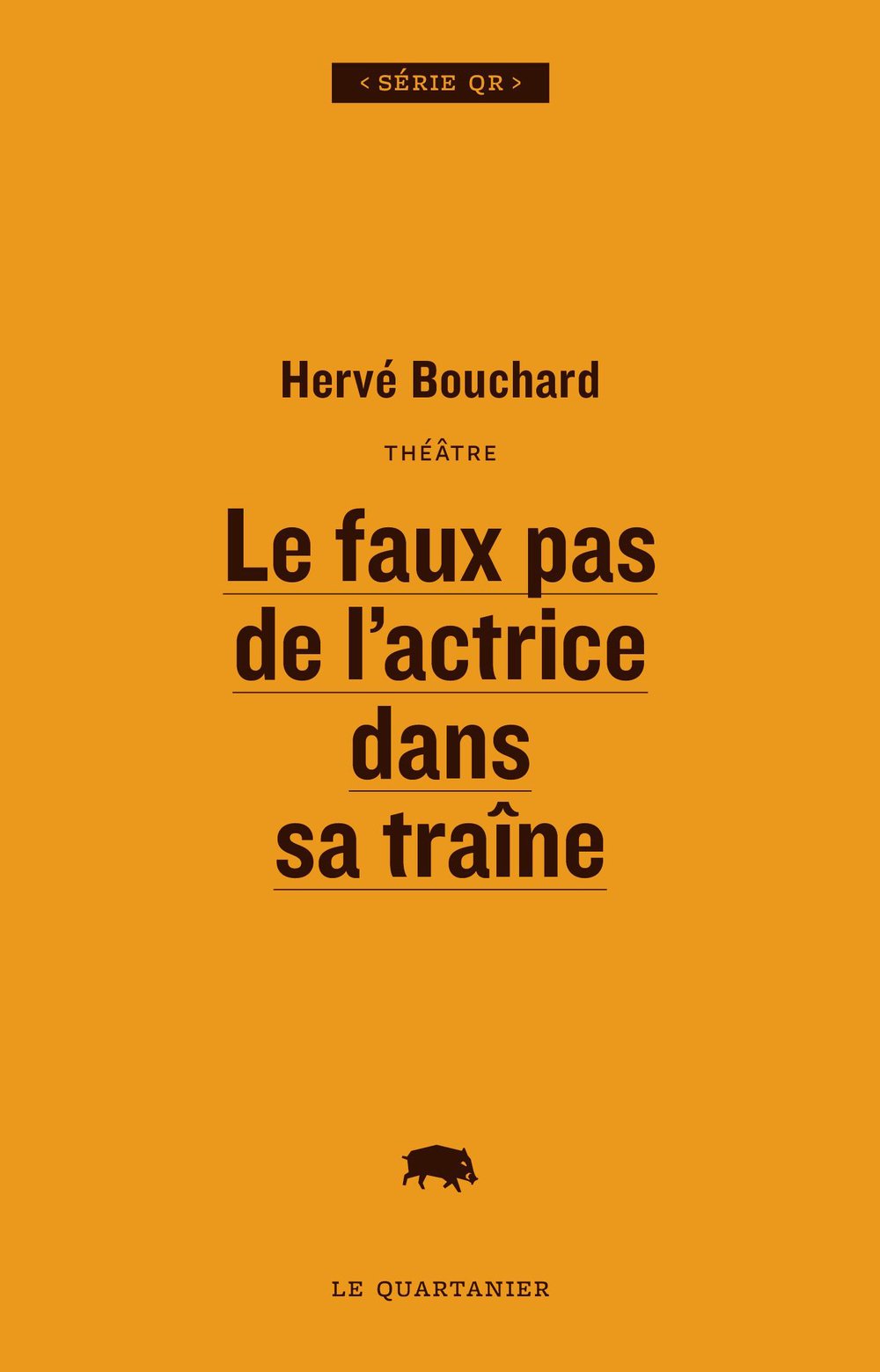 LE FAUX PAS DE L'ACTRICE DANS SA TRAINE Contemporary literature