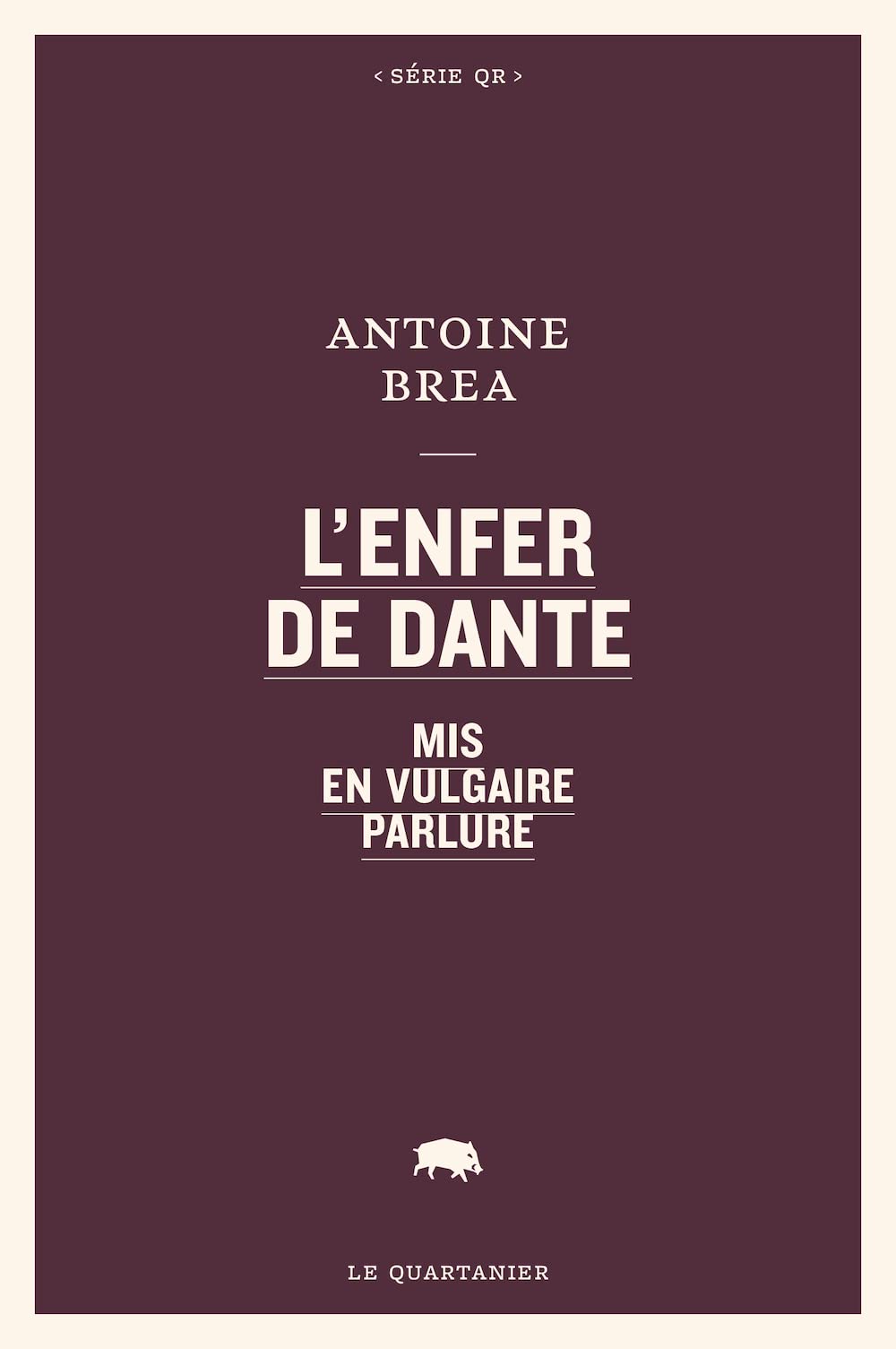 L'Enfer de Dante mis en vulgaire parlure book