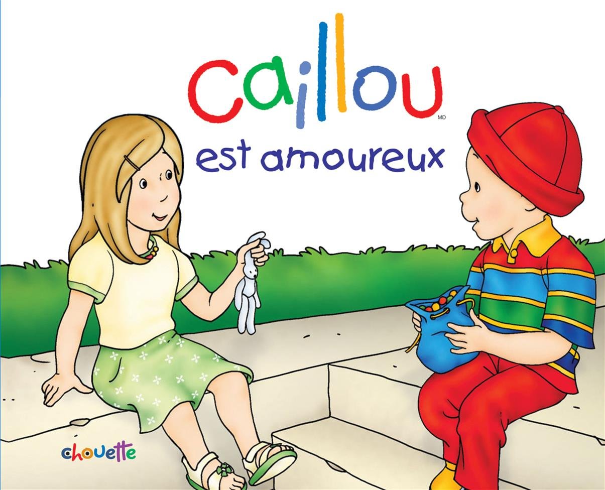 Caillou est amoureux book