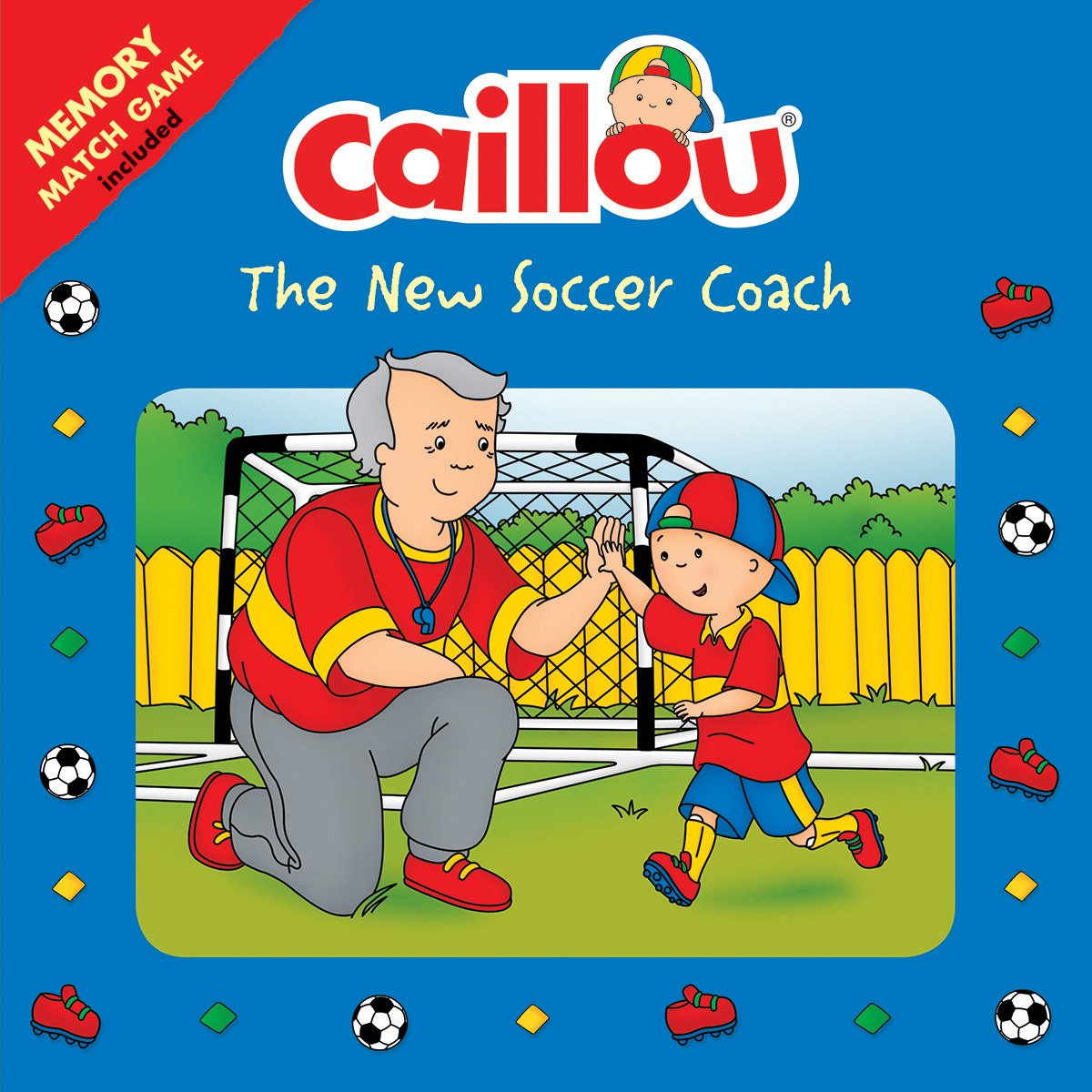 The New Soccer Coach: Memory Match Game Included book