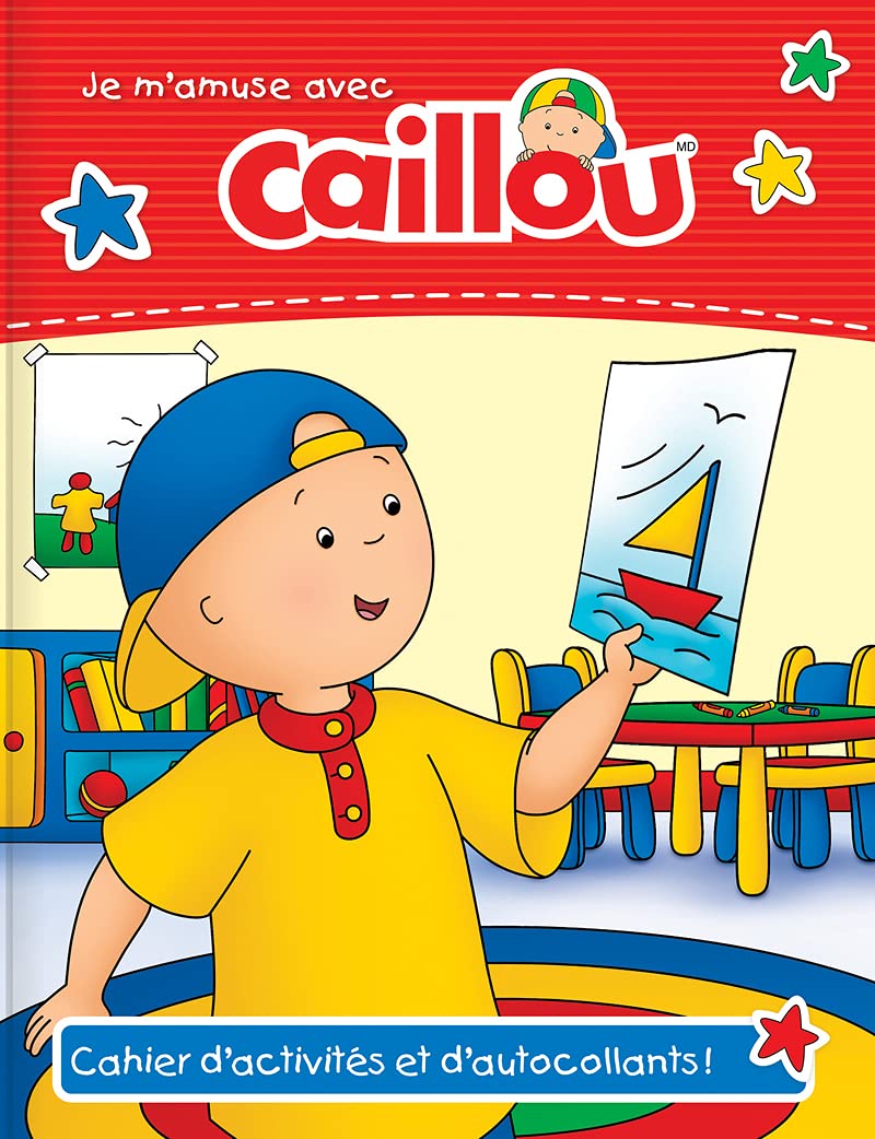Je m'amuse avec Caillou - Cahier d'activités et d'autocollants book