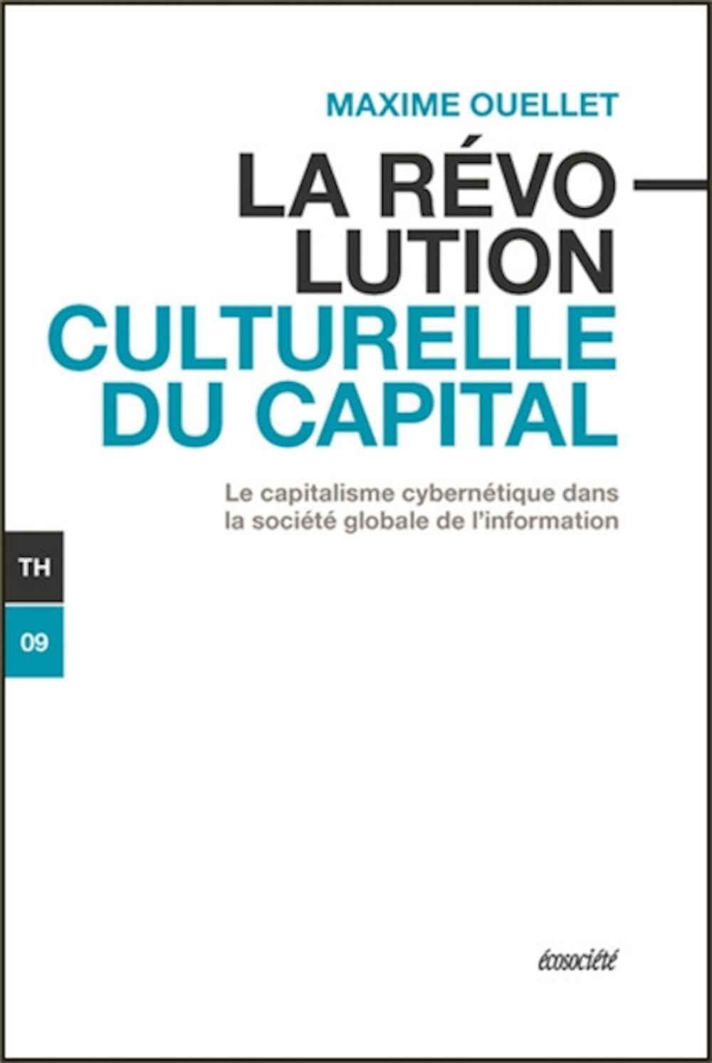 LA REVOLUTION CULTURELLE DU CAPITAL: Le capitalisme cybernétique dans la société globale de l'information Business, Finance & Career