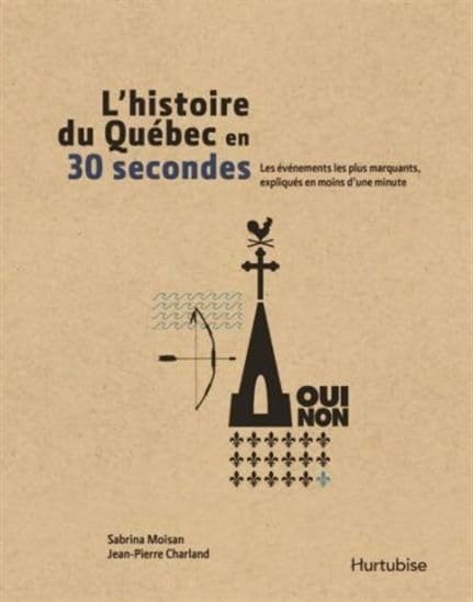 L'histoire du Québec en 30 secondes: Les événements les plus marquants, expliqués en moins d'une minute book