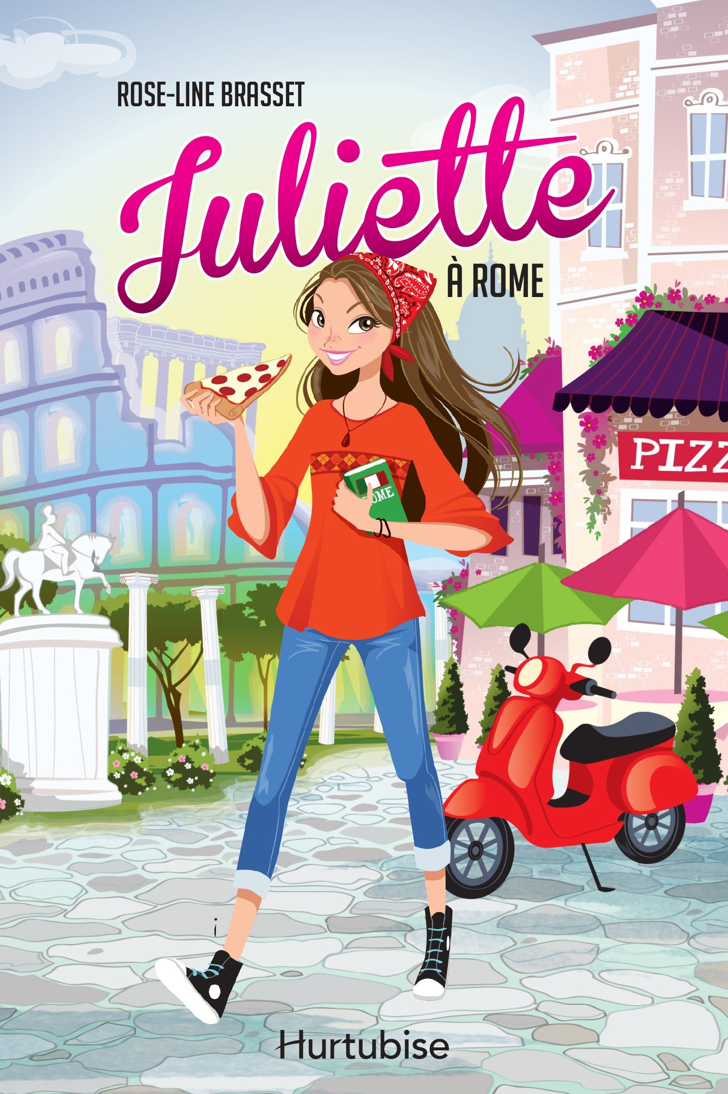 Juliette à Rome French Edition Rose-Line Brasset book