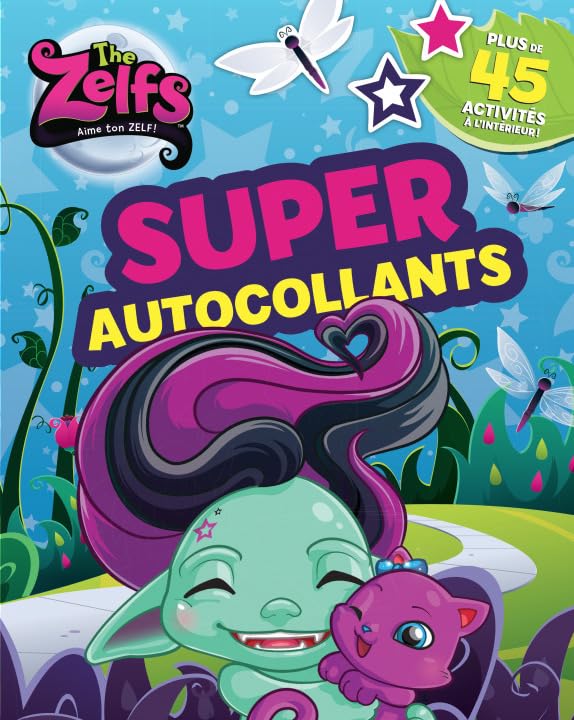 SUPER AUTOCOLLANTS ZELFS: Plus de 45 activités à l'intérieur ! book