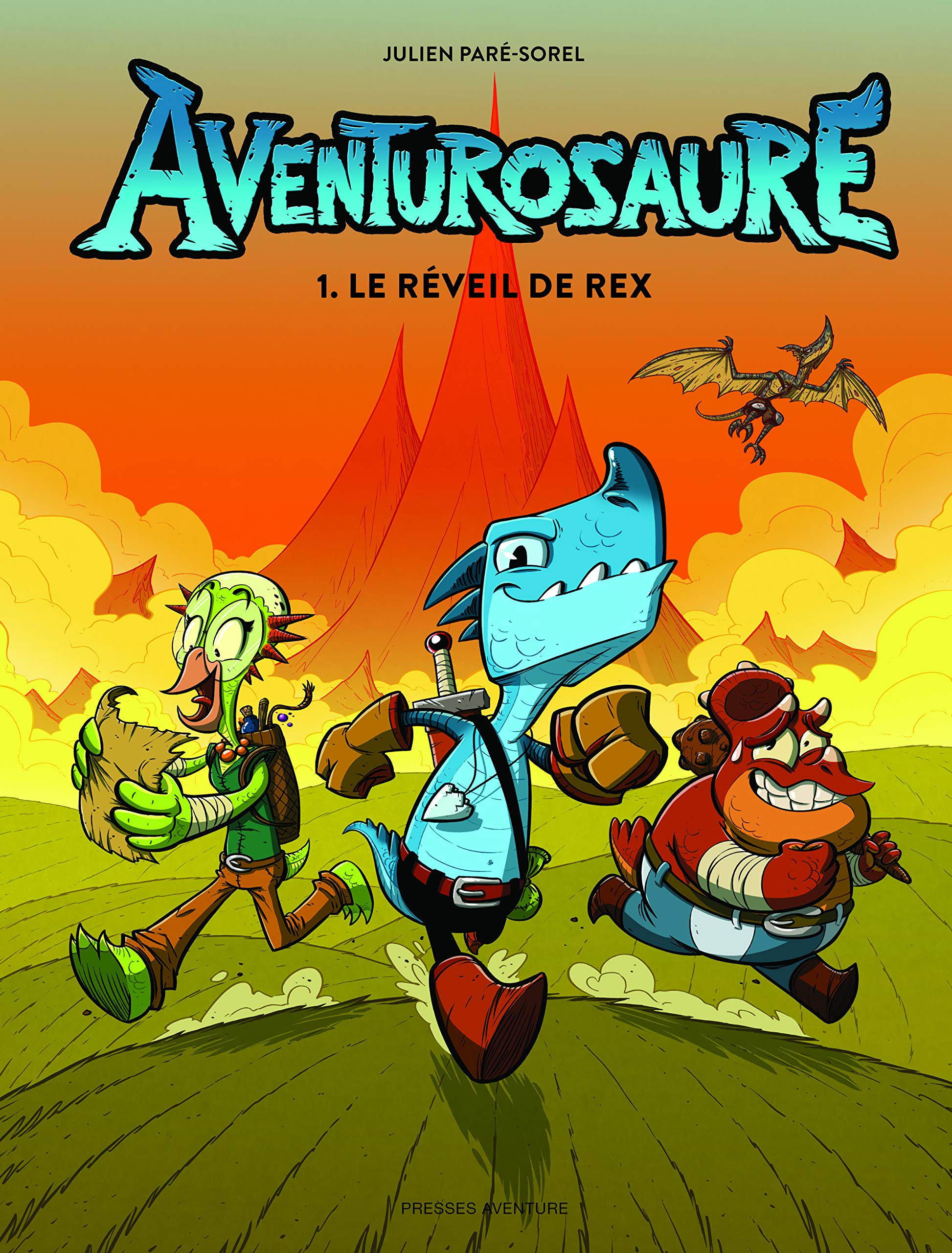 Aventurosaure - Tome 1 - Le réveil de Rex Manga
