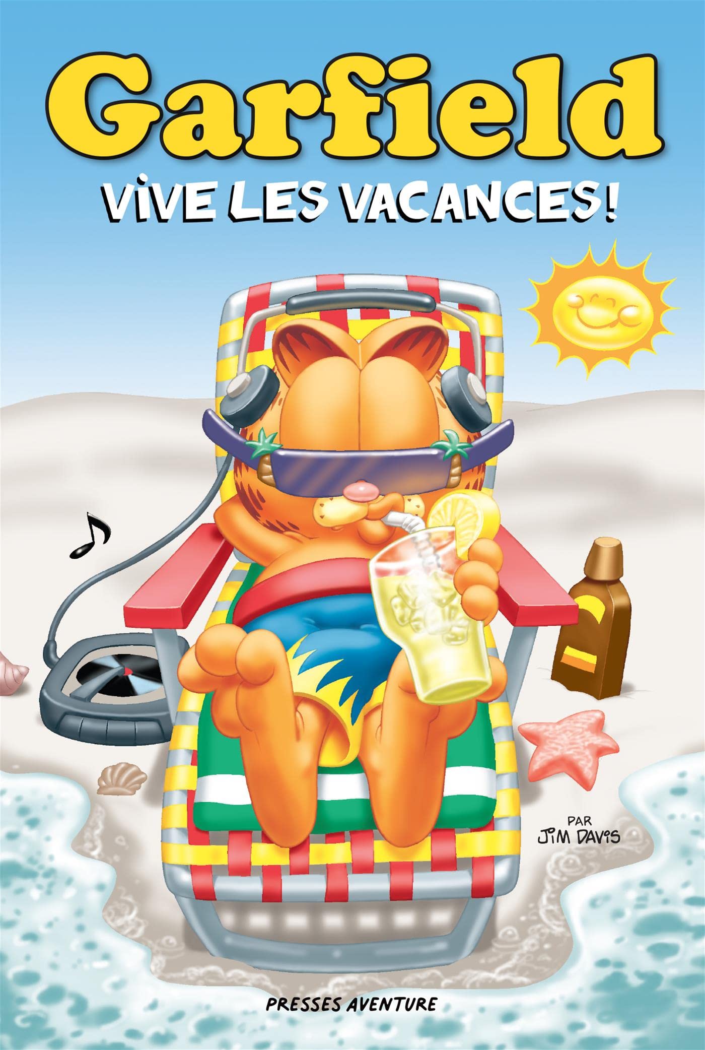 Garfield BD Thématiques - Garfield - Vive les vacances book