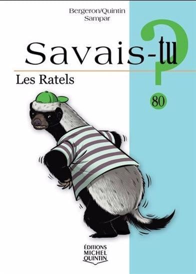 Savais-tu ? les ratels (noir et blanc) book