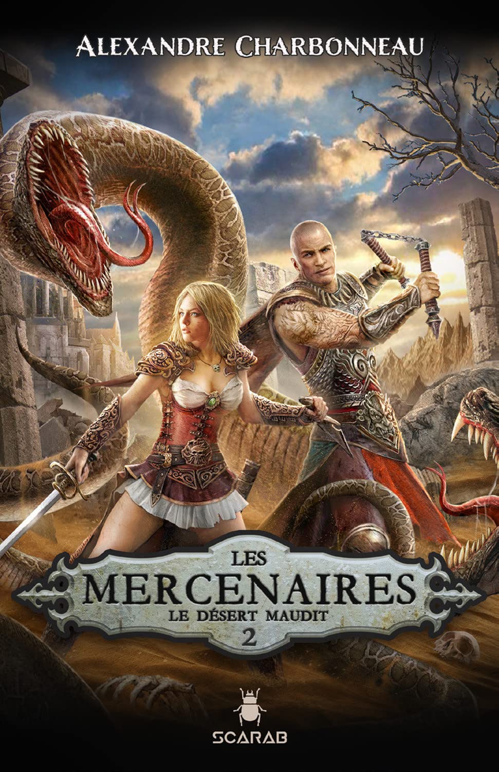 Les mercenaires, t2: Le désert maudit Contemporary literature