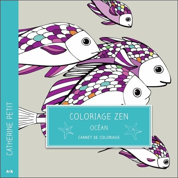 Coloriage zen - Océan - Carnet de coloriage book