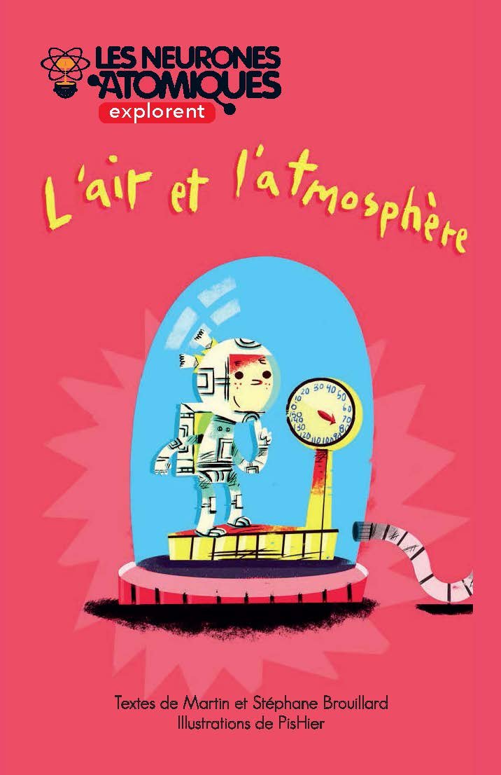 Les neurones atomiques explorent l'air et l'atmosphère book