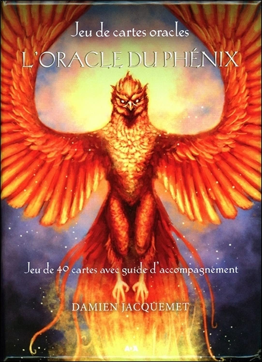 L'oracle du Phénix - Jeu de 40 cartes avec guide d'accompagnement book