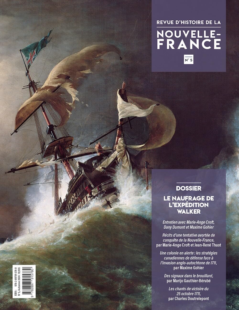 Ruevue d'histoire de la Nouvelle-France v 05 book