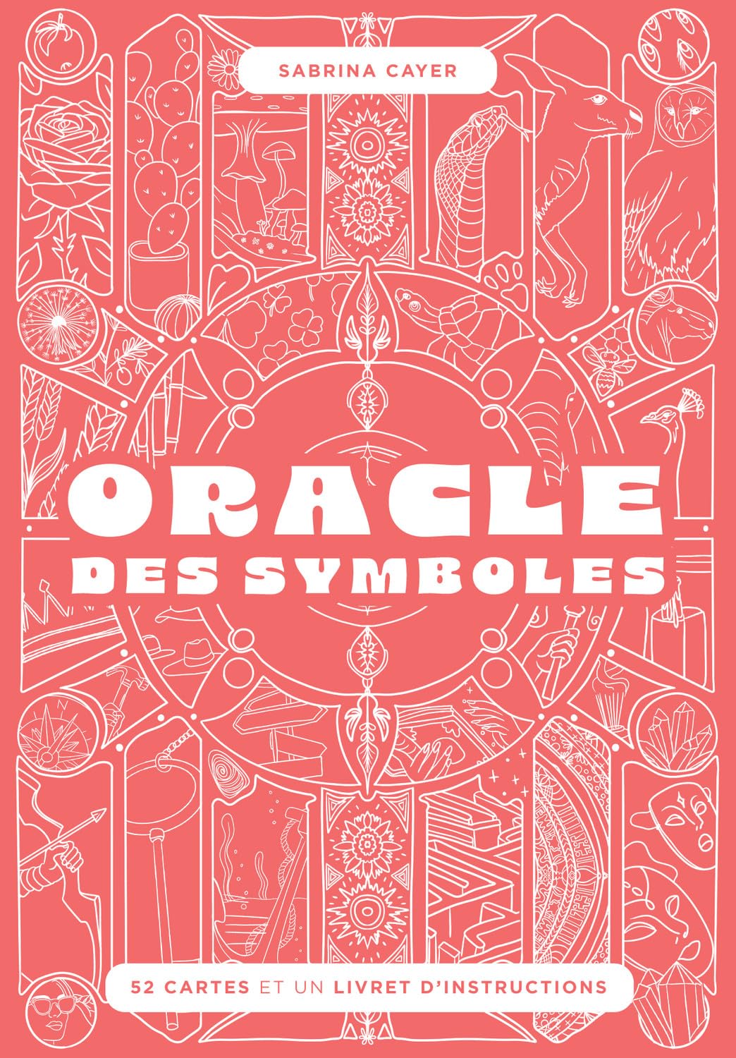 Oracle des symboles - 52 cartes et un livret d'instructions - Coffret book
