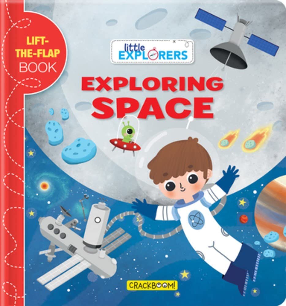 Little Explorers: Exploring Space: A Lift-the-Flap Book Novels & Short Stories