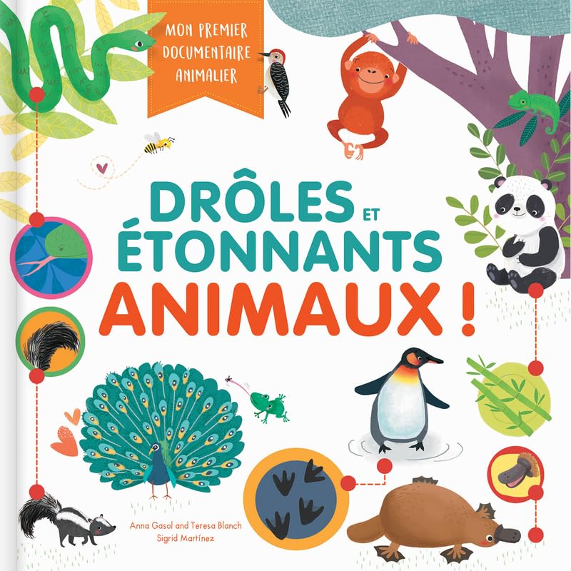 Drôles et étonnants animaux ! - Mon premier documentaire animalier book