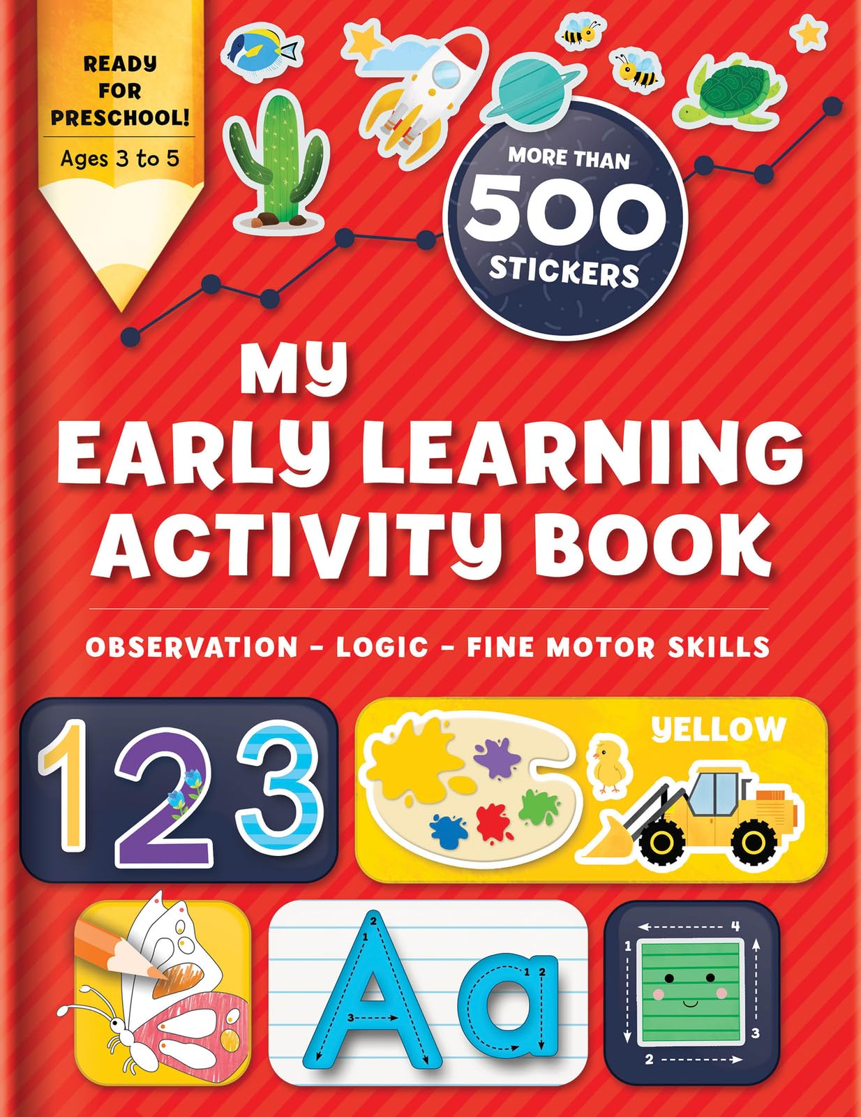 My Preschool Sticker and Activity Book: More Than 300 Stickers (Activity books) Leisure & Fun