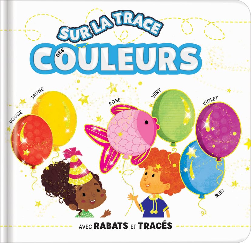 Sur la trace des couleurs - Effets matières, tracés et rabats - Tout-carton dès 18 mois book