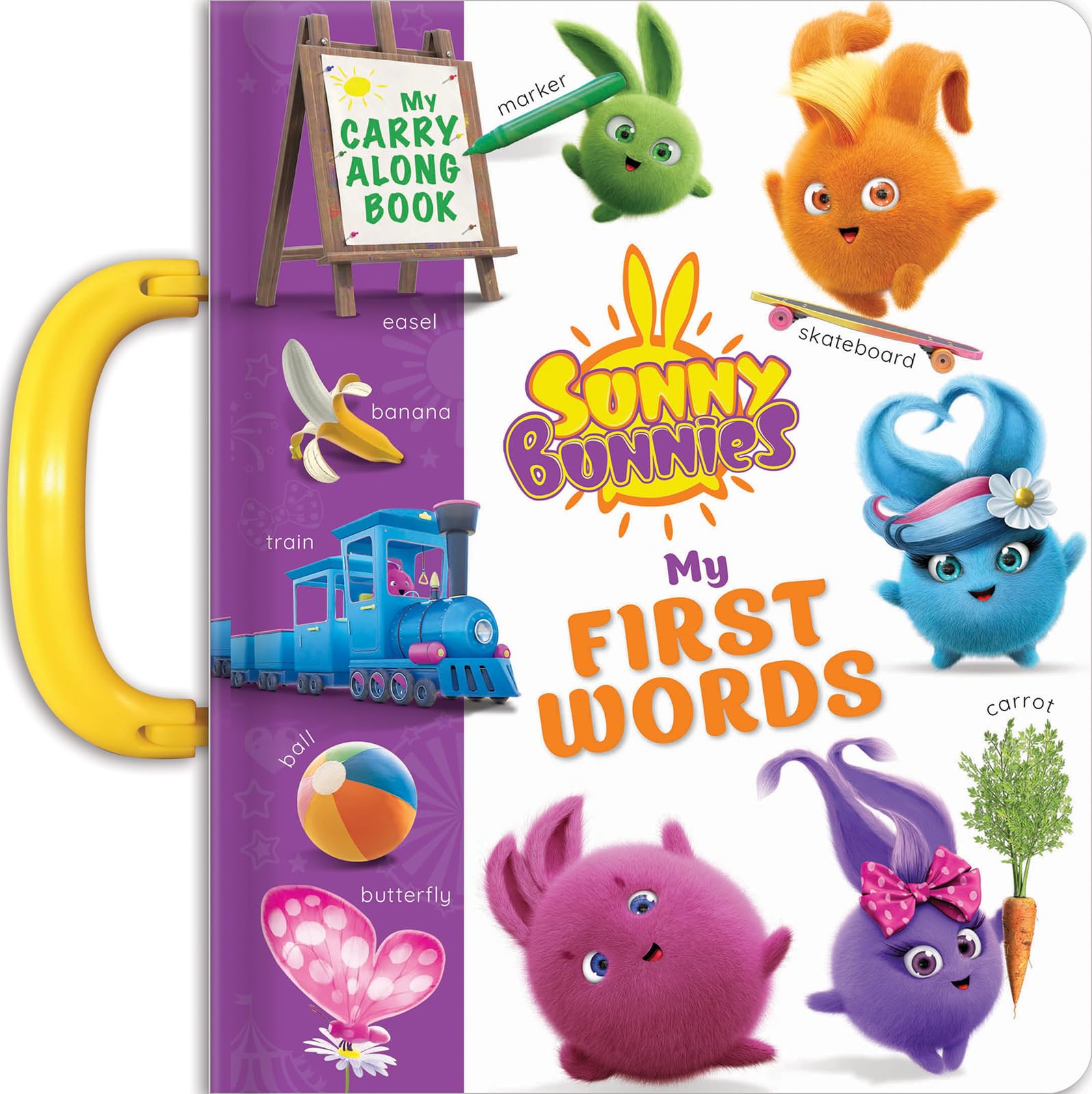Sunny Bunnies: My 100 First Words: A Carry Along Book (Carry-Along Books) Leisure & Fun