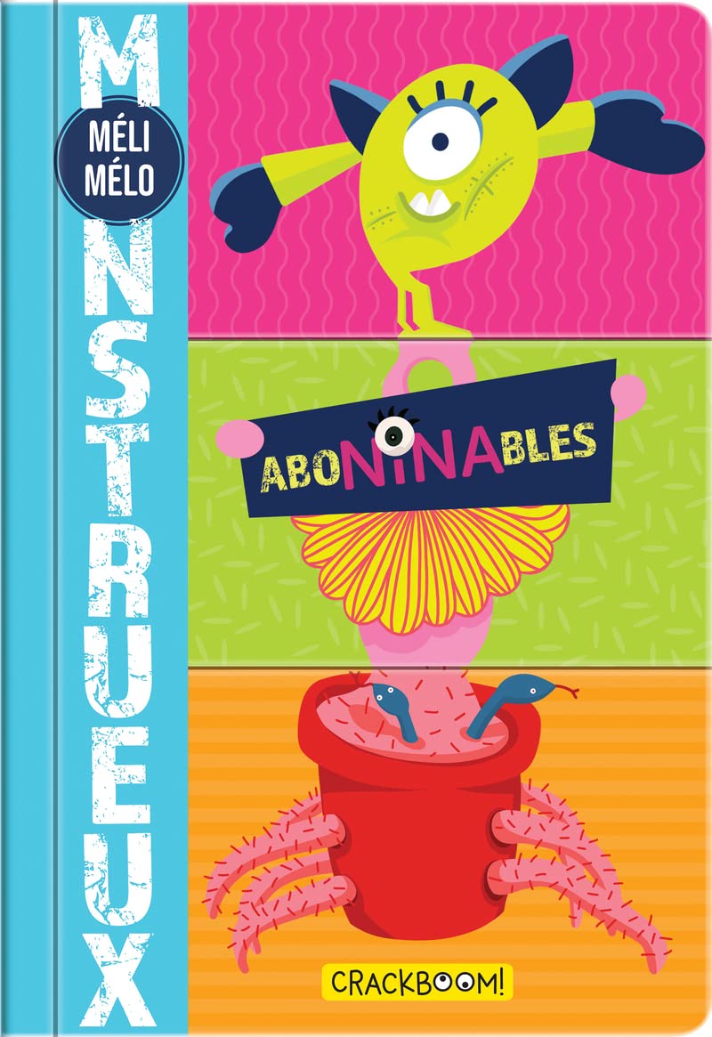 Aboninables - Méli Mélo Monstrueux - Livre jeu interactif pour créer des monstres à l'infini - Dès 3 ans Living & Furnishing
