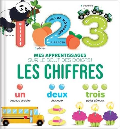 Les CHIFFRES - Mes apprentissages sur le bout des doigts ! book