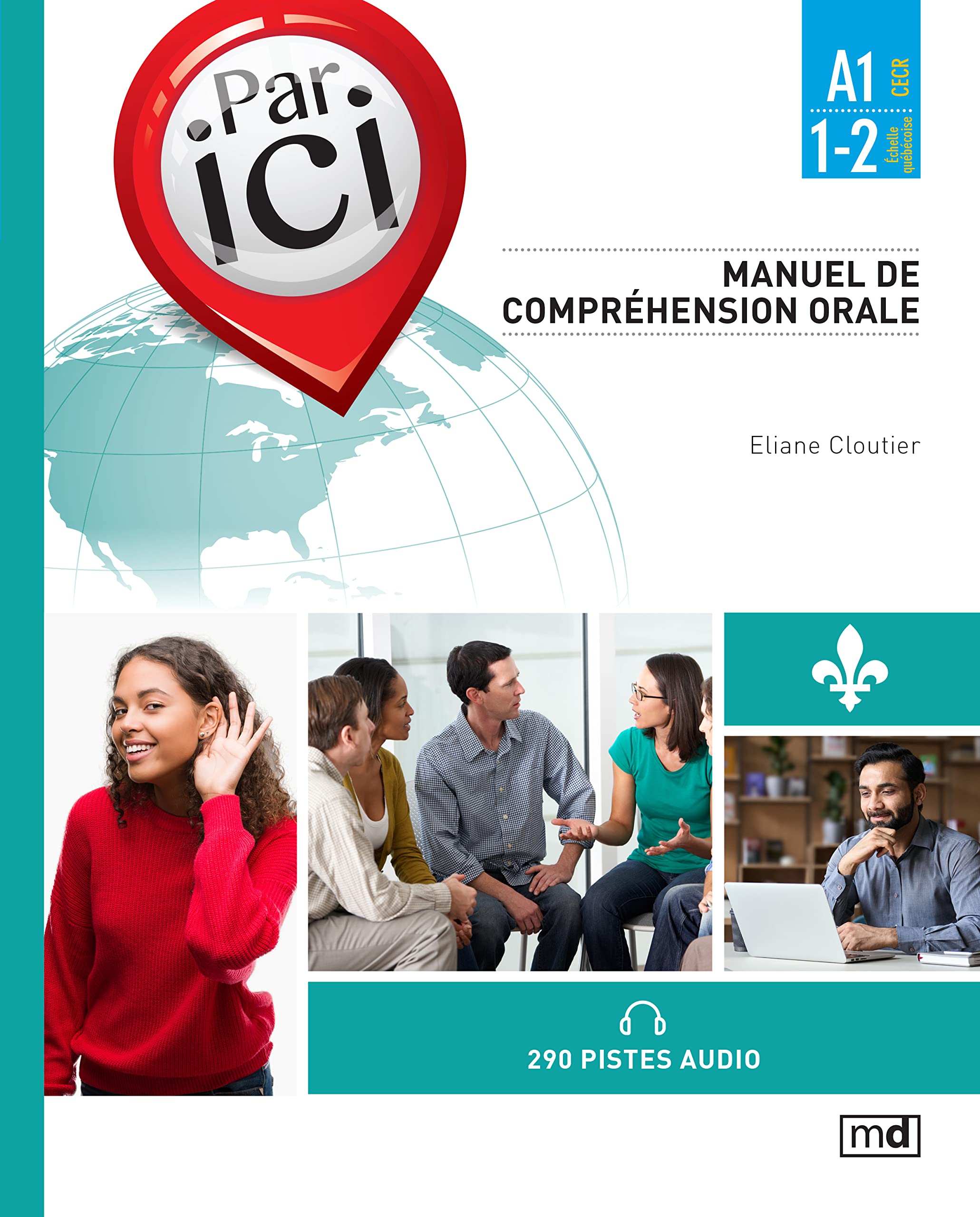Par ici. Manuel de compréhension orale A1/1-2 book