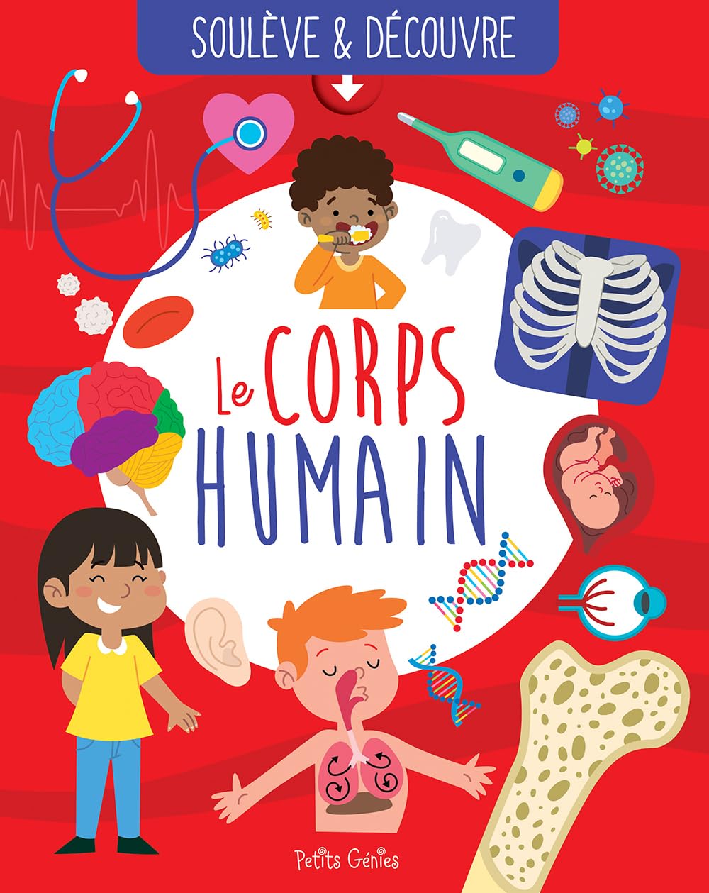 Le corps humain - Soulève et découvre Non-fiction