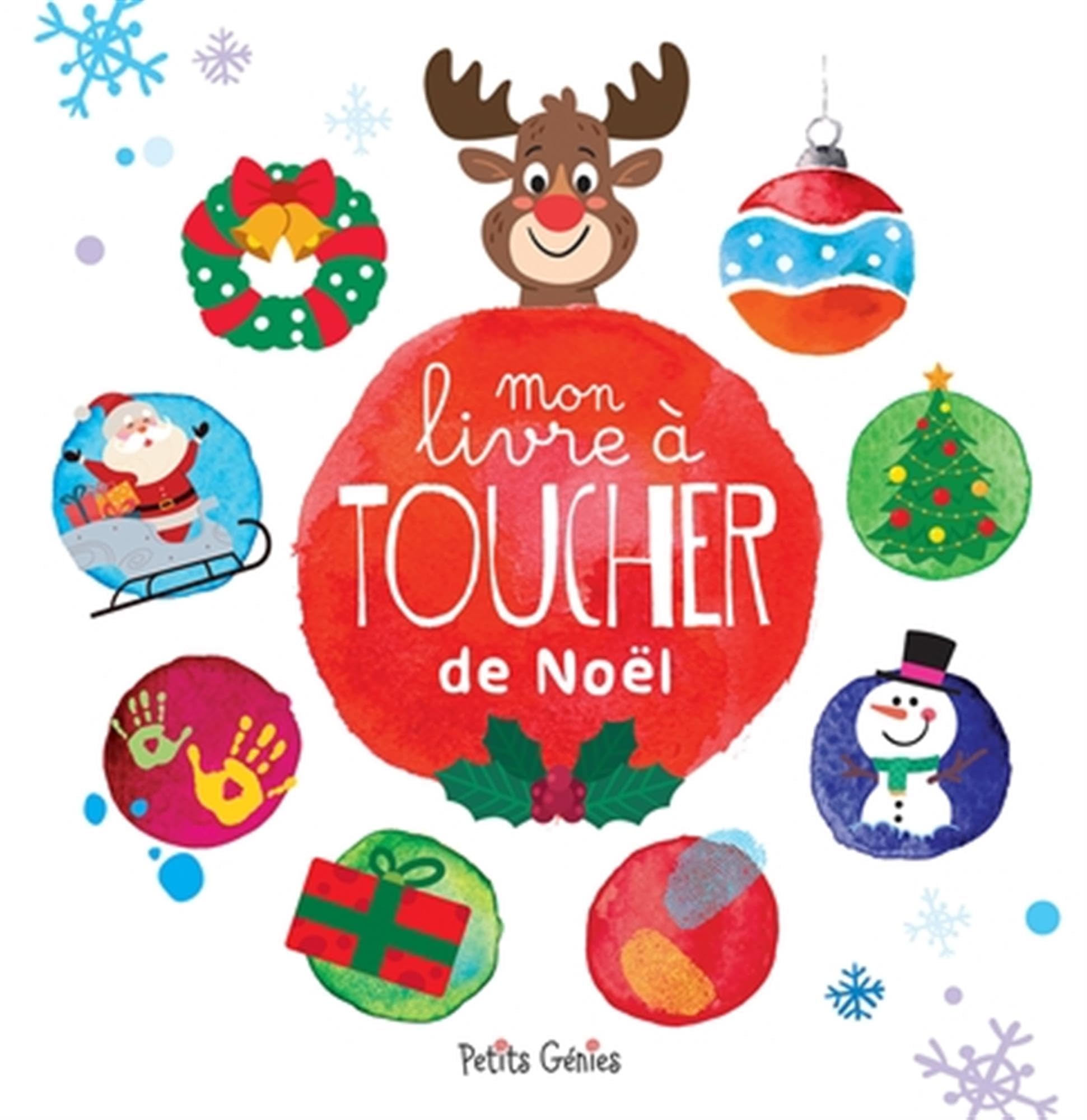 Mon livre à toucher de NOËL Children's books