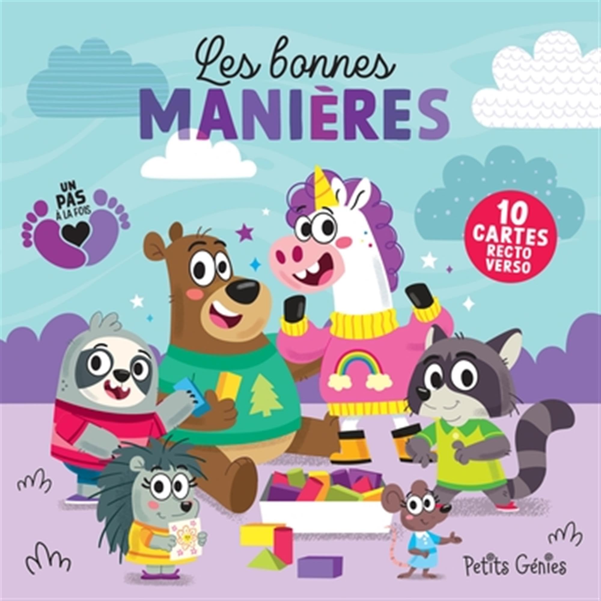 Les bonnes manières: Avec 10 cartes-situations Non-fiction