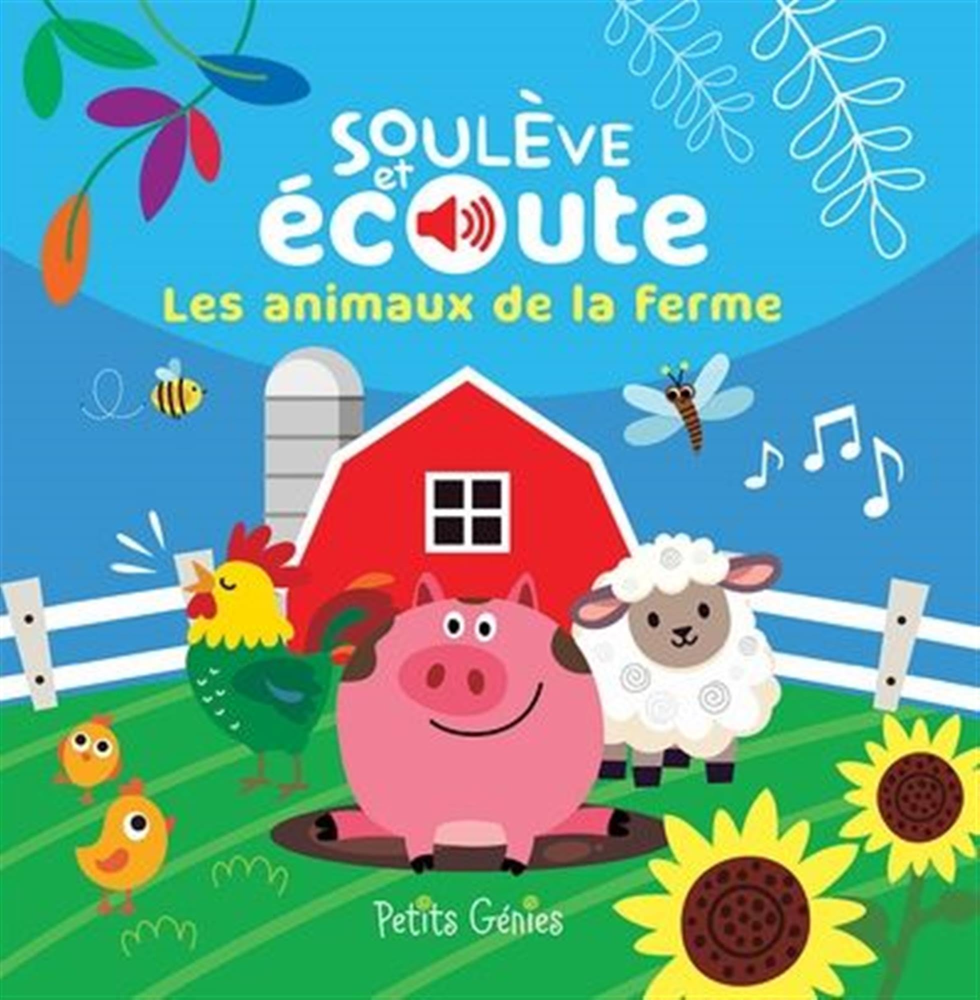 Soulève et écoute - Les animaux de la ferme: Plus de 40 volets Tiptoi & Games