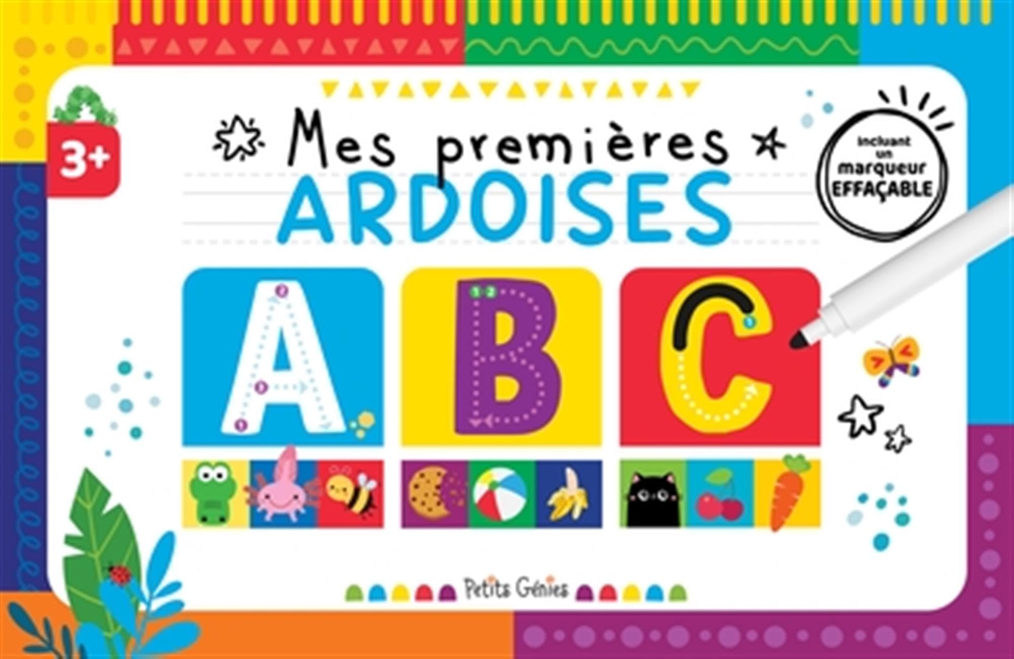 Mes premières ardoises ABC: Avec un marqueur effaçable Non-fiction