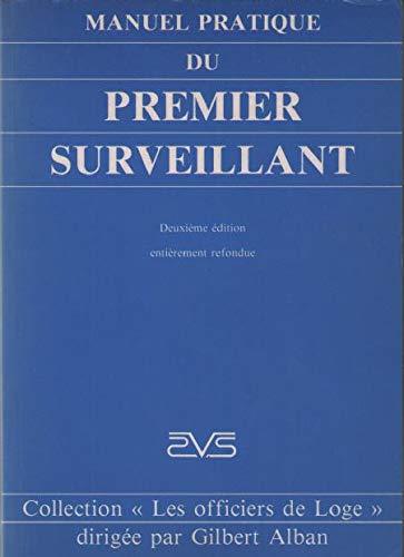 (V.2905319488)manuel pratique du premier surveillant Books