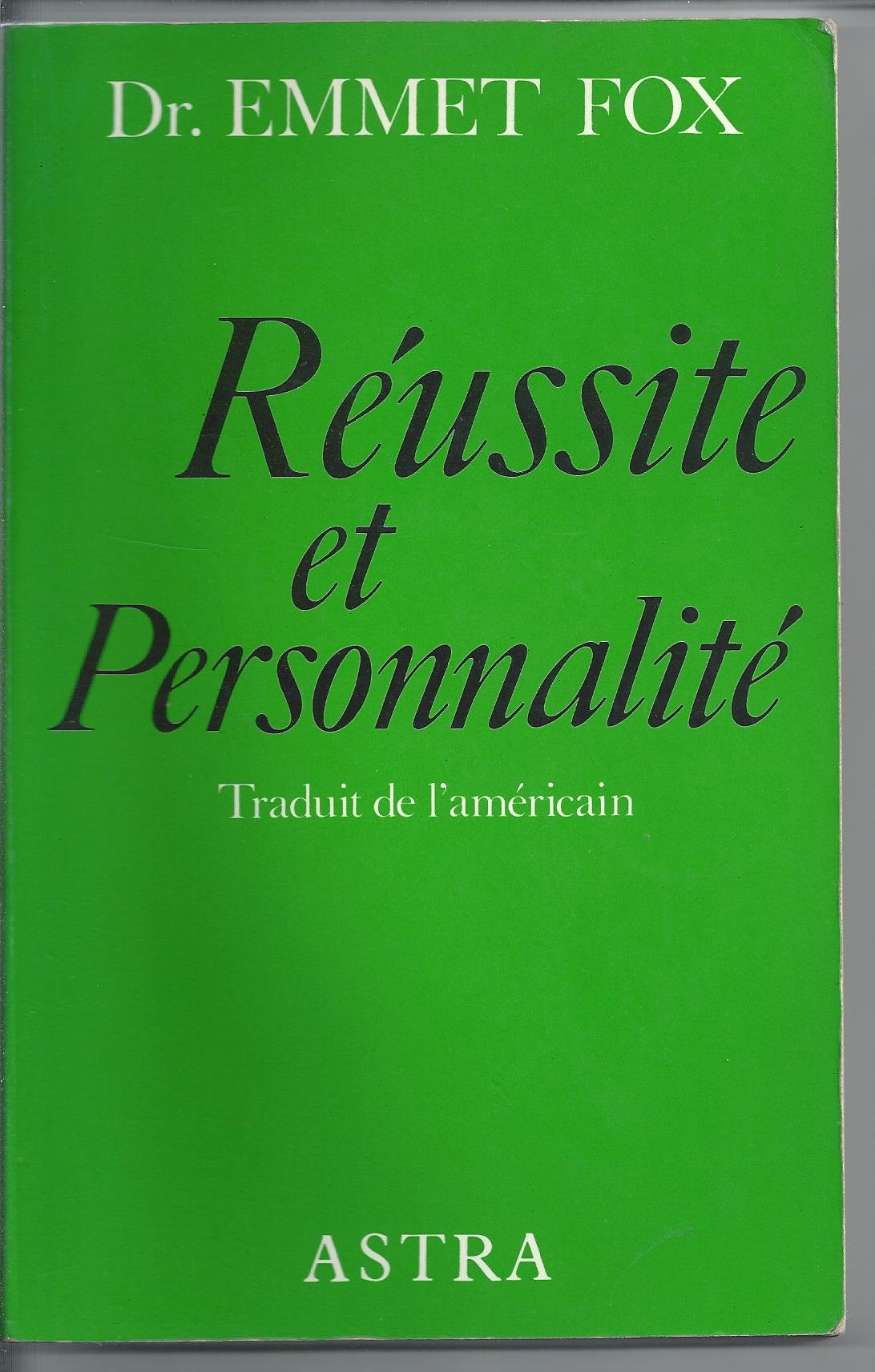 Réussite et Personnalité book