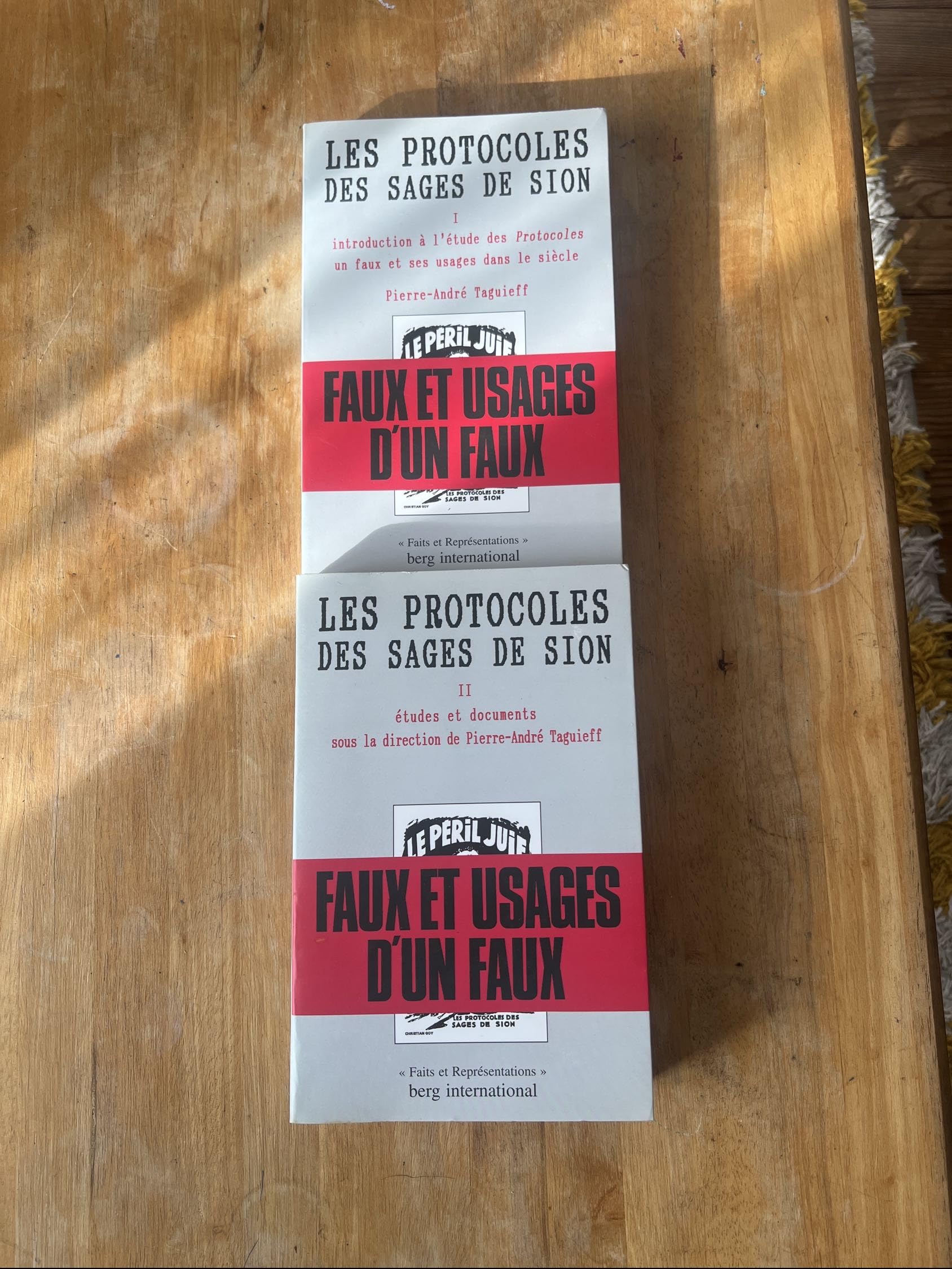 Les Protocoles des sages de Sion : faux et usages d'un faux Books