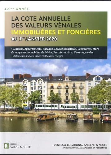 Valeurs vénales au 1er janvier 2020 book