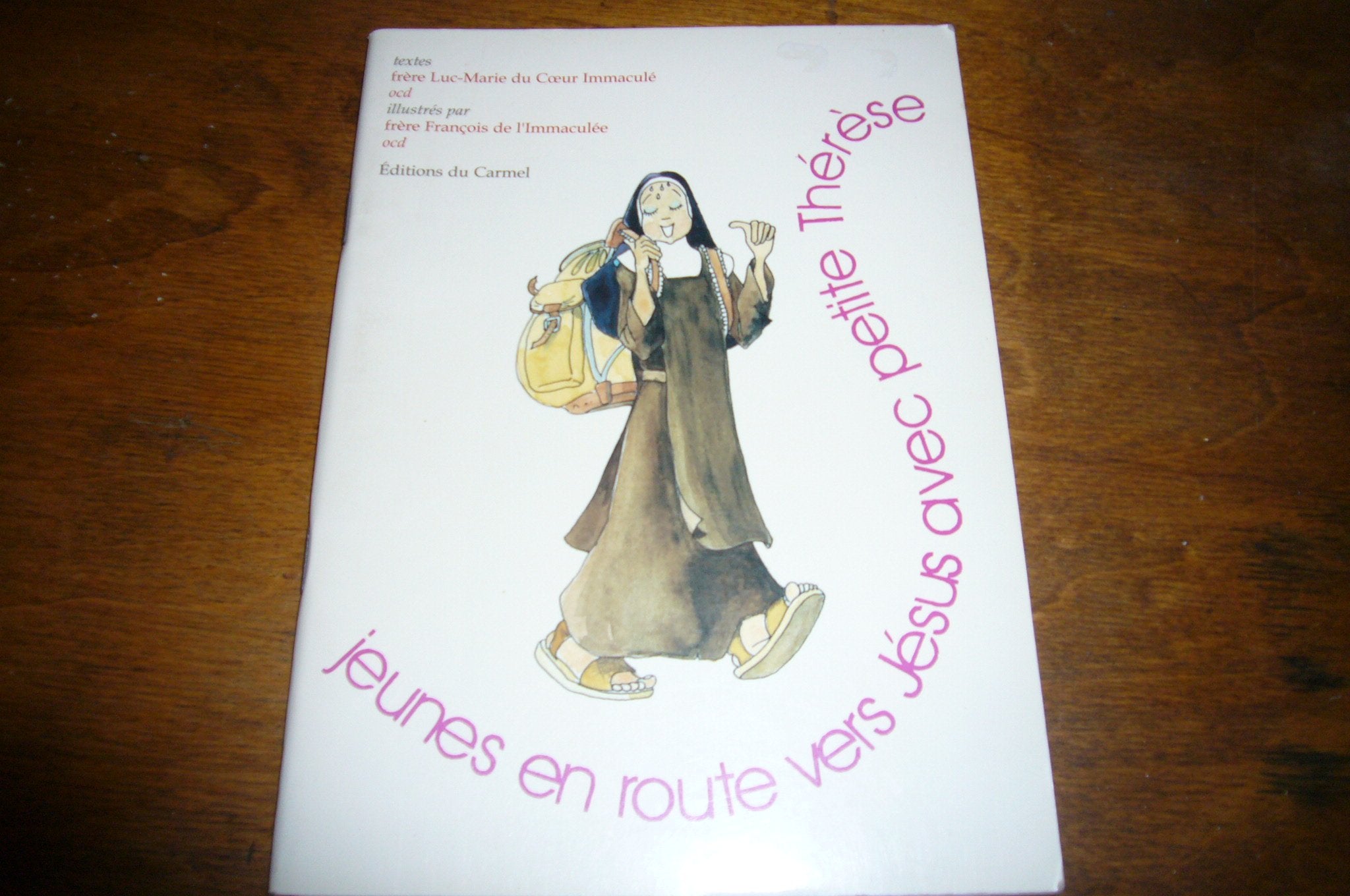 Jeunes en route vers Jésus avec Petite Thérèse book