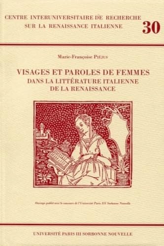 Visages et paroles de femmes dans la littérature italienne de la rena book