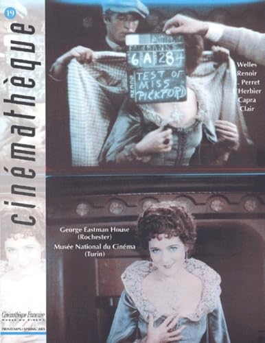 Cinematheque N° 19 Printemps 2001 book