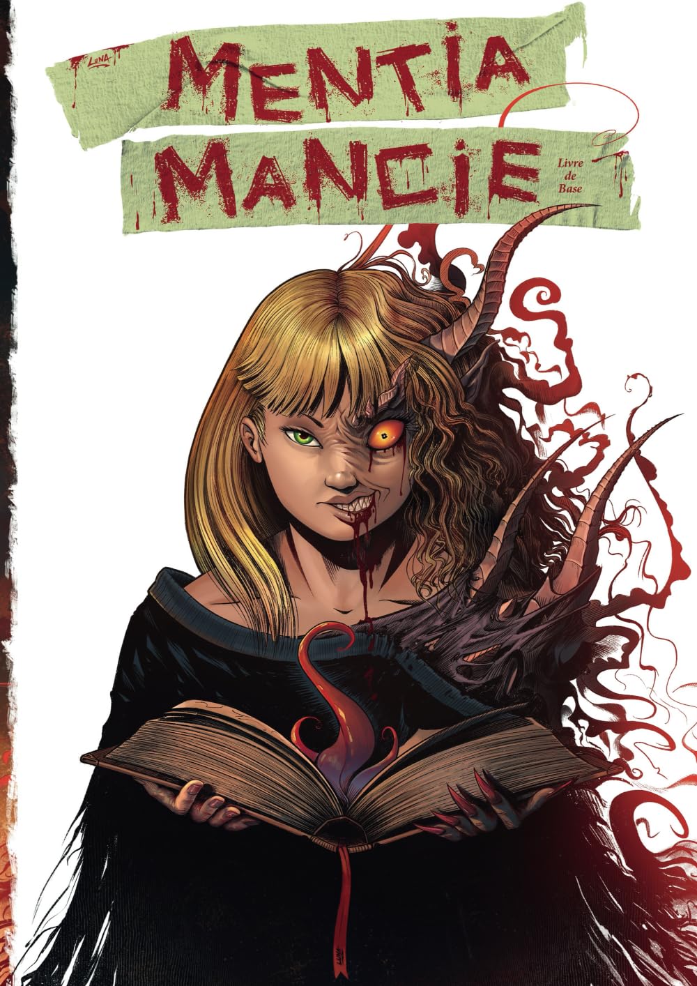 Mentia Mancie - Livre de Base: Jeu de rôle d'horreur mettant la folie en centre de la narration. book