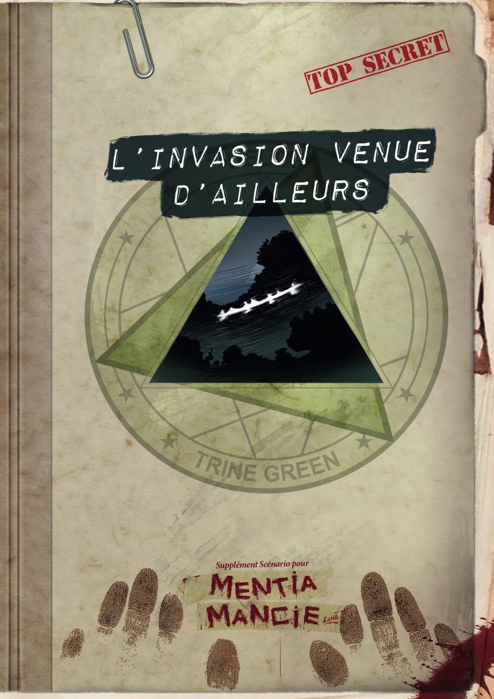 Mentia Mancie - Scénario - L'invasion Venue d'Ailleurs: Supplément Scénario pour le JDR : Mentia Mancie book