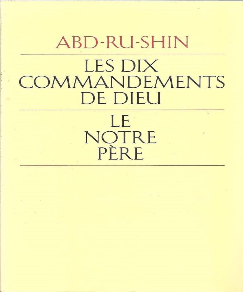 Les Dix commandements de Dieu. Le Notre père book