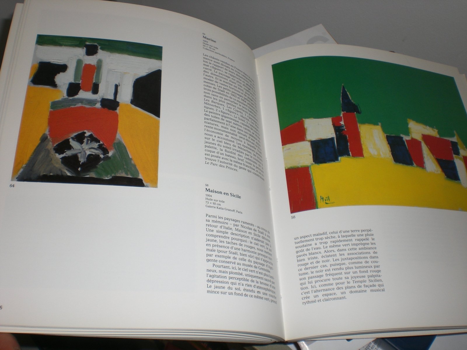 Nicolas de Staël: Rétrospective de l'oeuvre peint Books