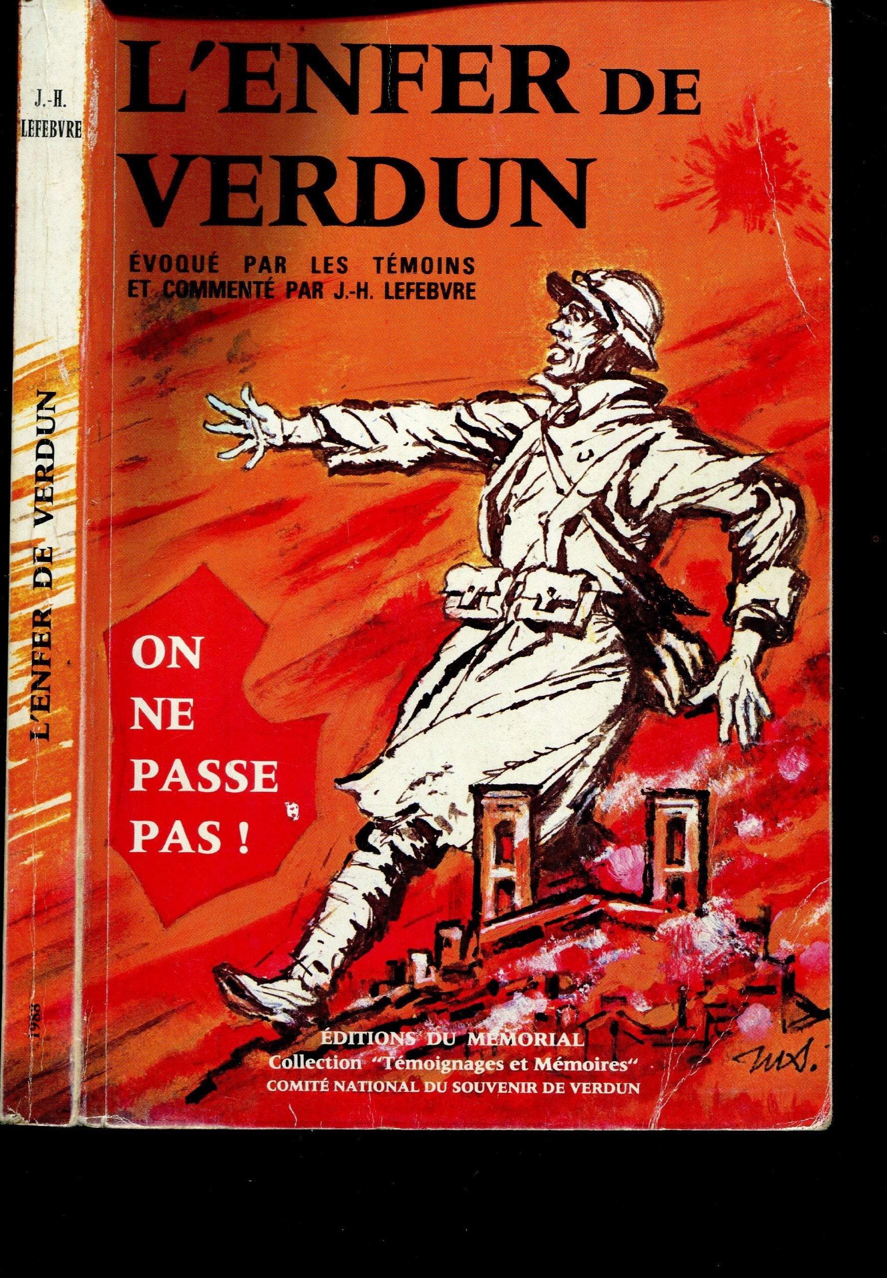 L'Enfer de Verdun, évoqué par les témoins book