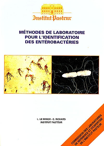 Product Image: Méthodes de laboratoire pour l'identification des entérobactéries