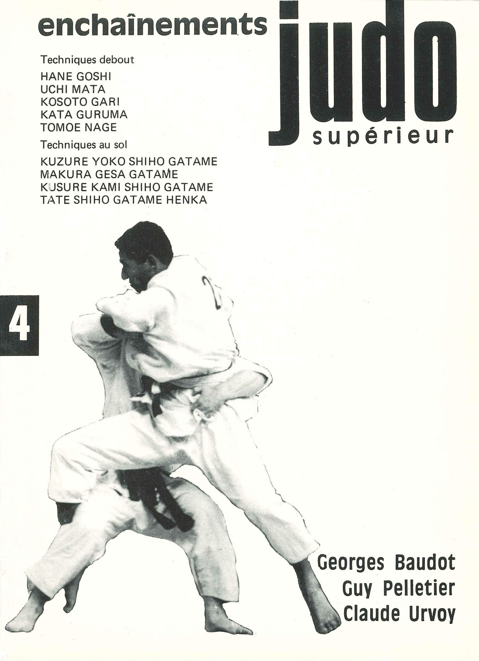 Judo superieur enchainements tome 4 book