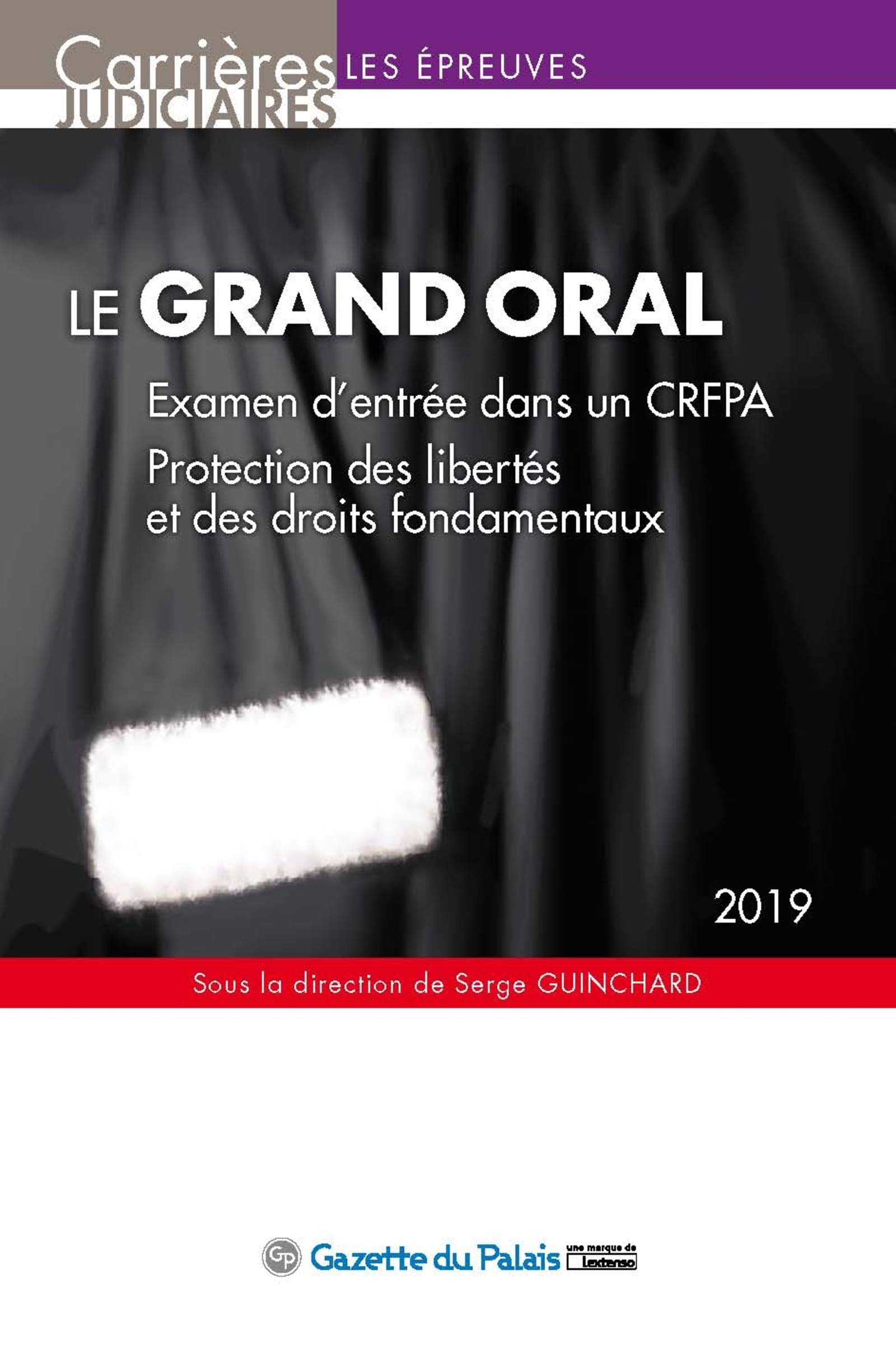 LE GRAND ORAL - 2019: EXAMEN ENTREE DANS UN CRFPA. PROTECTION DES LIBERTES ET DES DROITS FONDAMENTAUX book