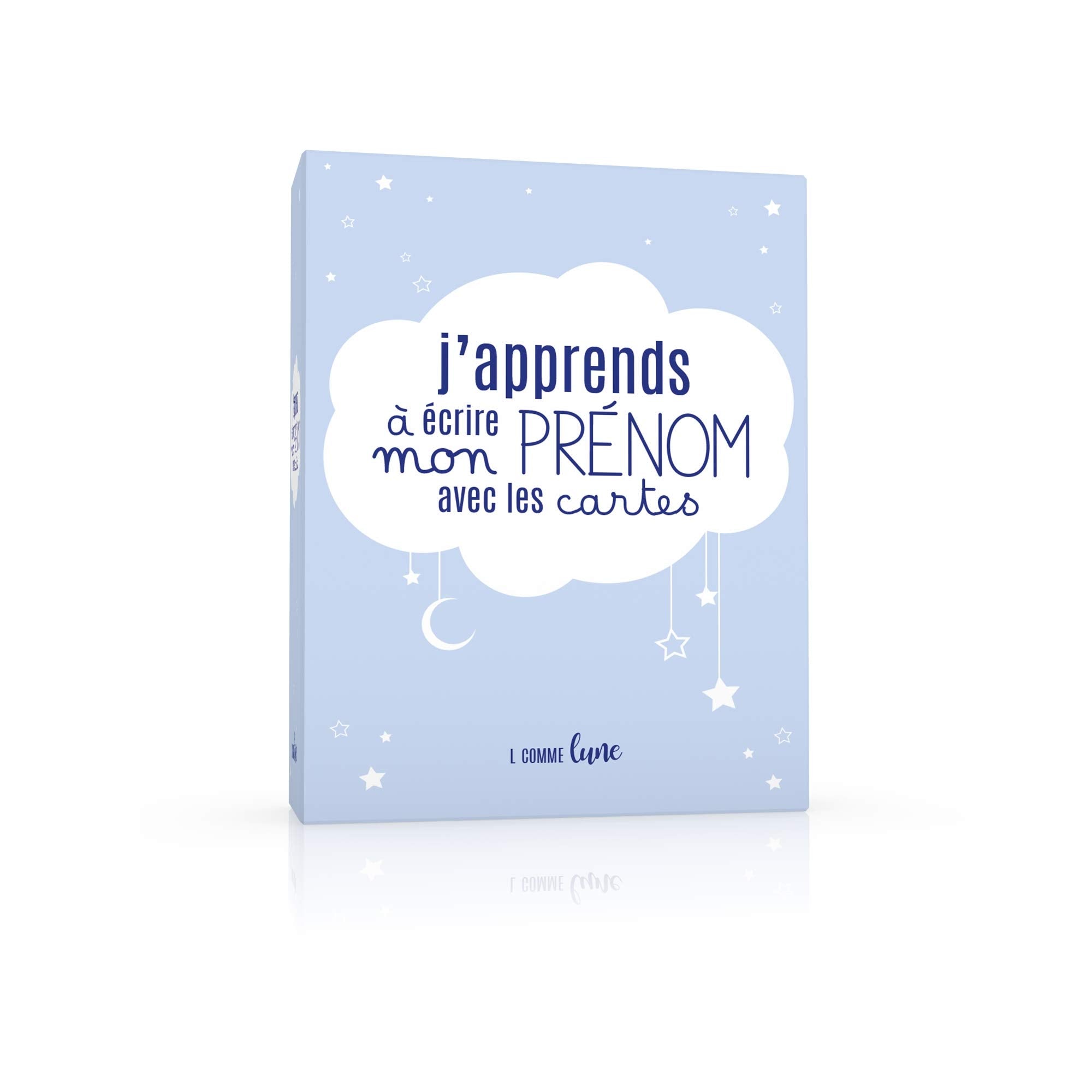 J’apprends à écrire mon prénom avec les cartes Books
